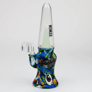 WENEED Silicone Graffiti Dab Rig w/perc-10″