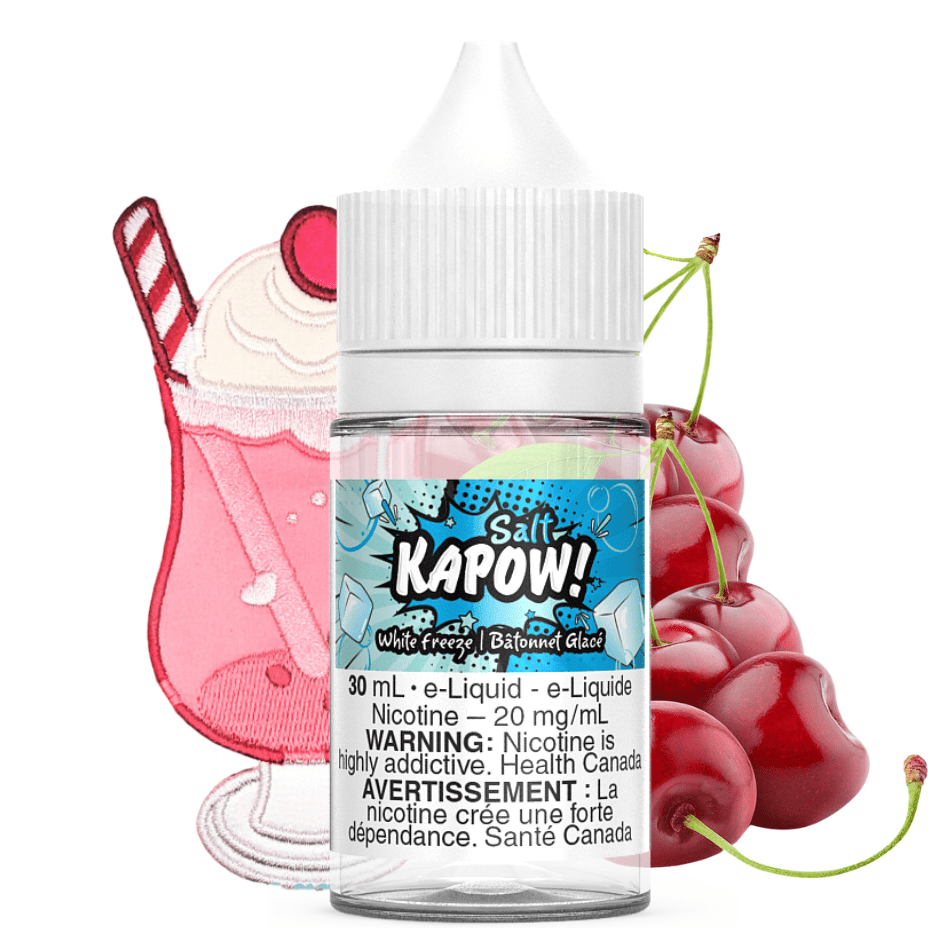 White Freeze Salt by Kapow E-liquid - Image 5