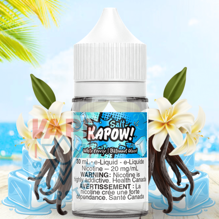 White Freeze Salt by Kapow E-liquid - Image 2
