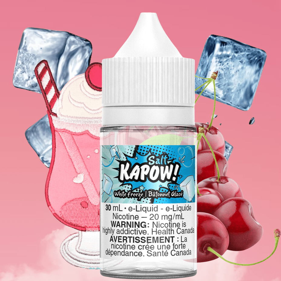 White Freeze Salt by Kapow E-liquid - Image 4