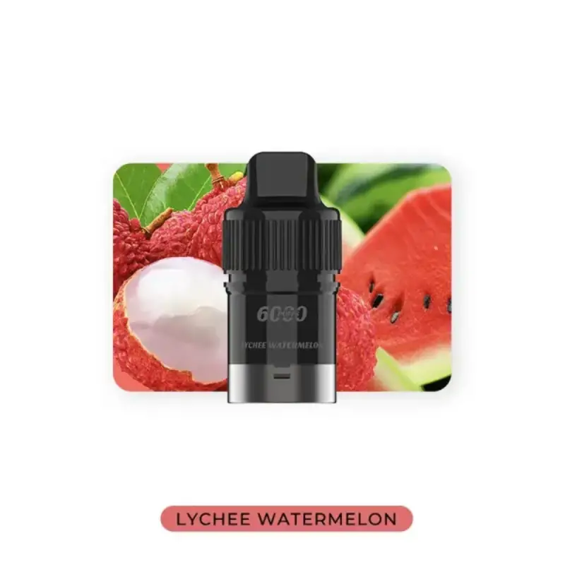 IGET Bar Plus 6000 Pod – Lychee Watermelon