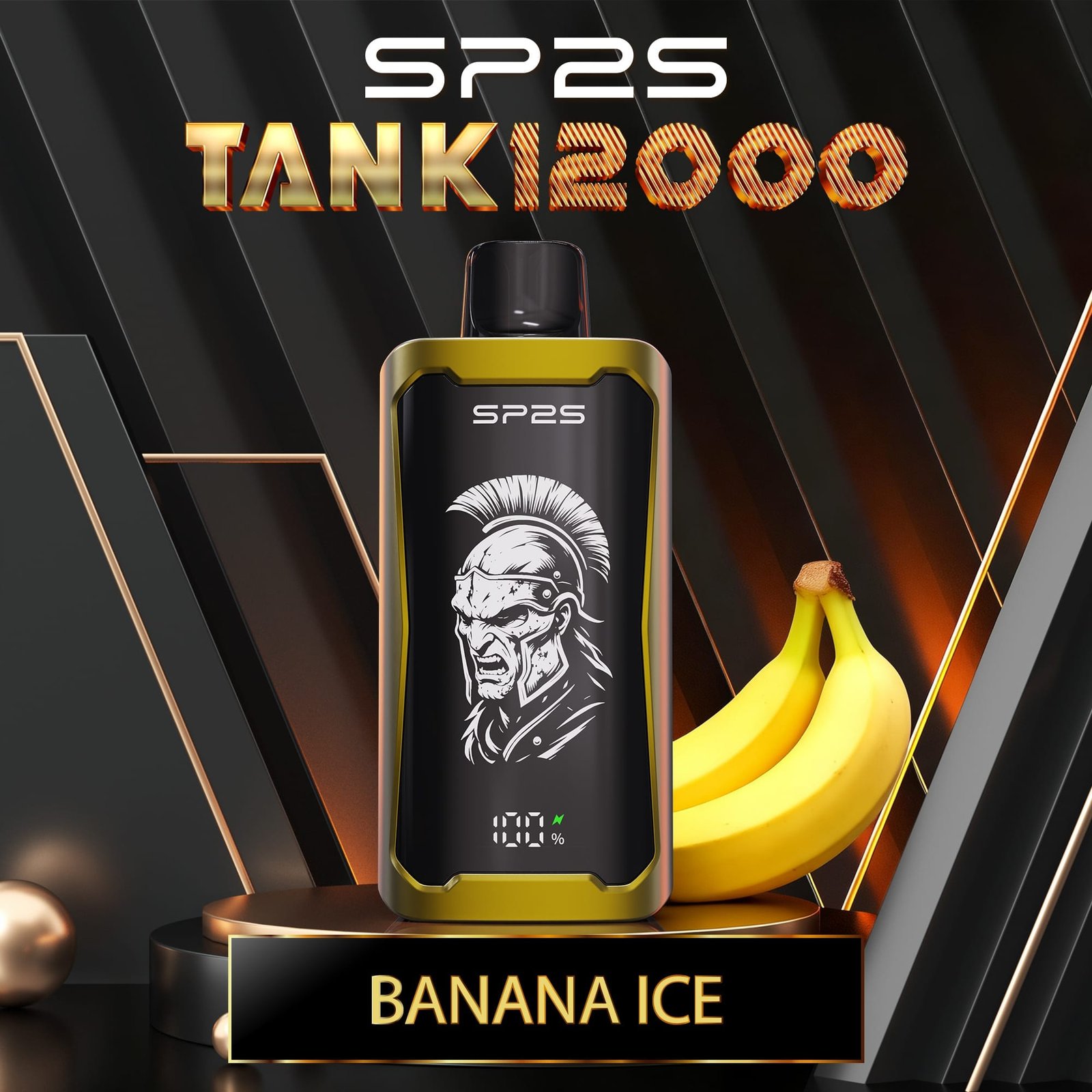 SP2S Tank 12000 – Banana Ice