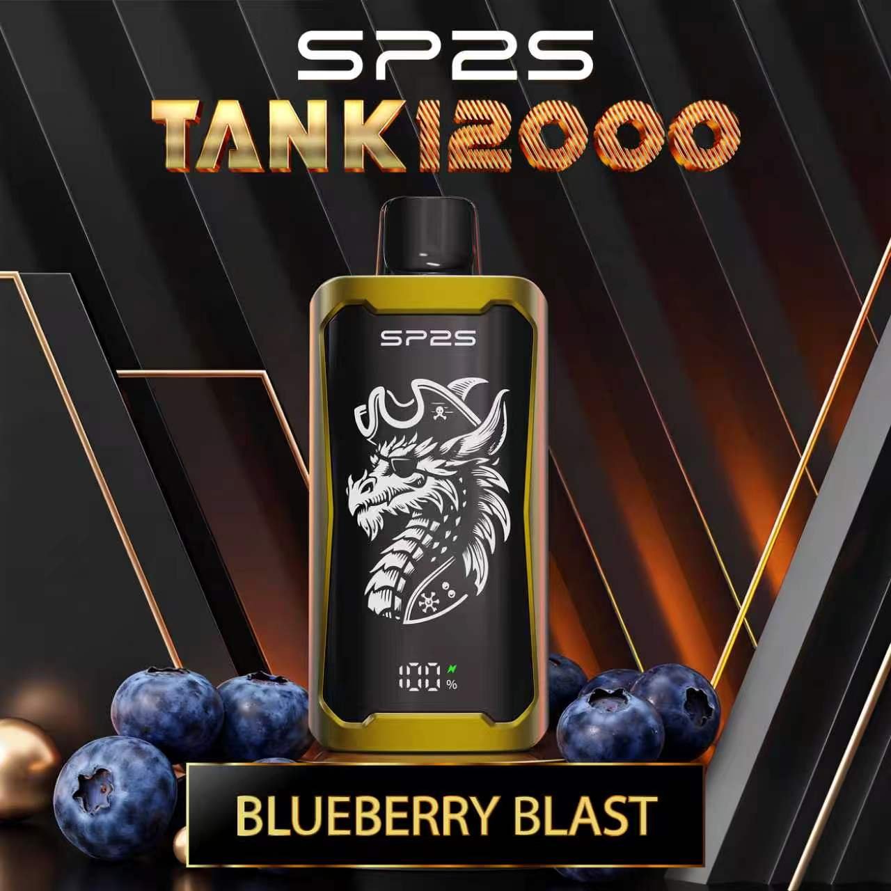 SP2S Tank 12000 – Blueberry Blast
