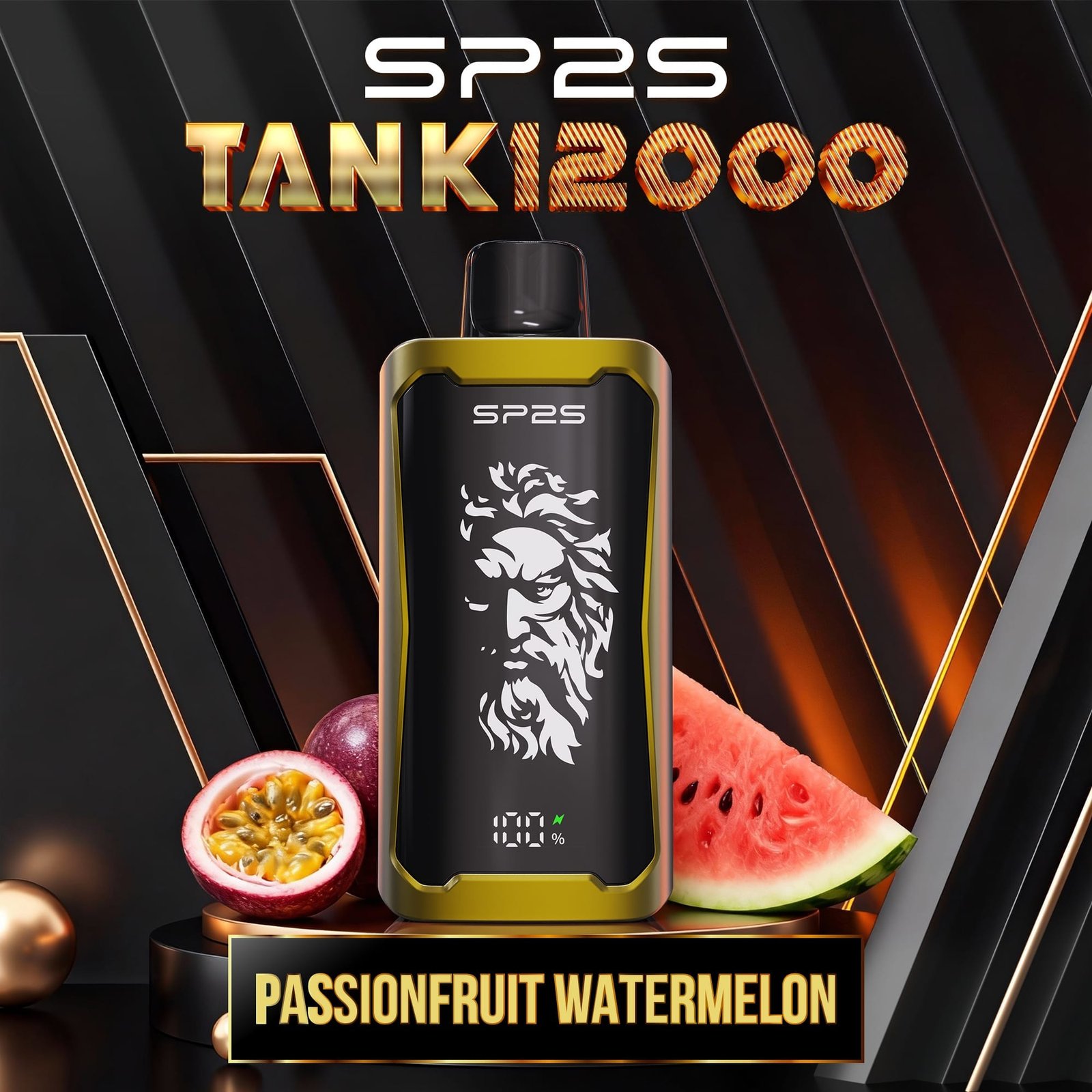 SP2S Tank 12000 – Passion Fruit Watermelon