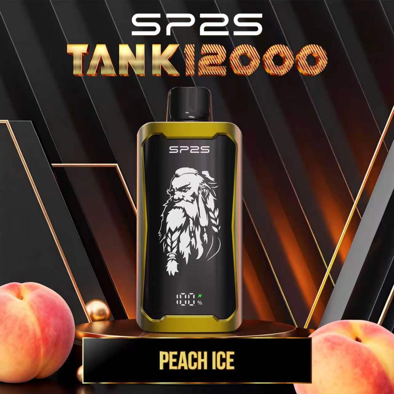 SP2S Tank 12000 – Peach Ice